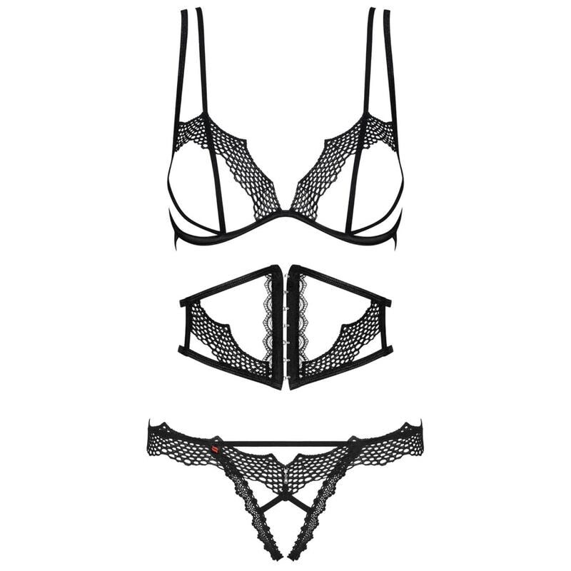 Set 3 piese Bravelle Obsessive - S-M