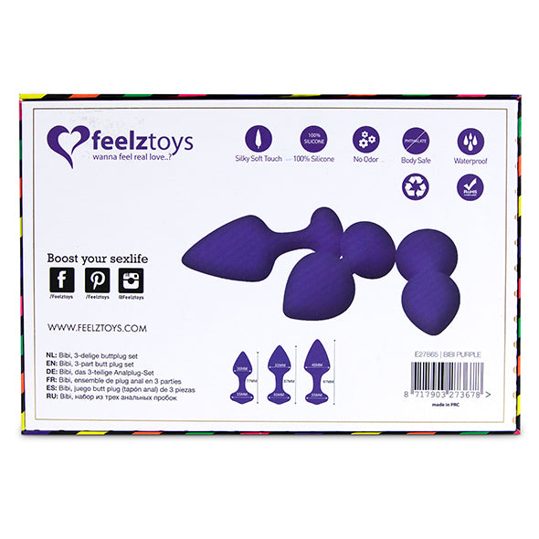 Set 3 pluguri anale BIbi Feelztoys