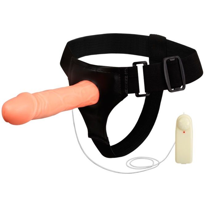 Strap-on vibrator 18 cm Passionate Harness