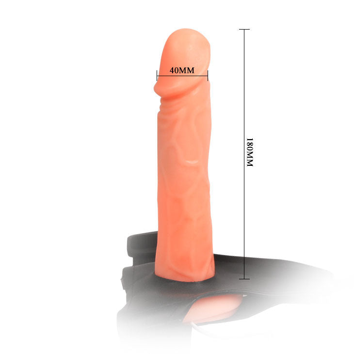 Strap-on vibrator 18 cm Passionate Harness