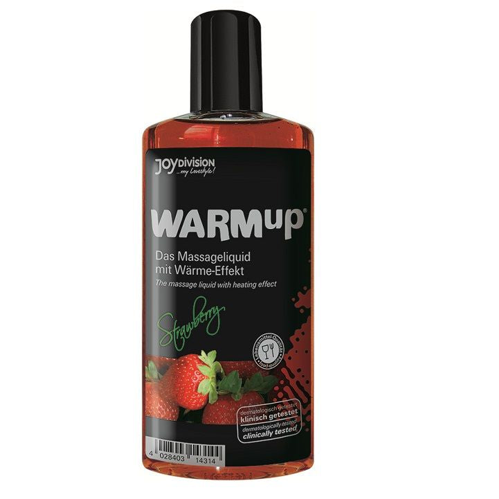 Ulei de masaj cu efect de incalzire capsuni 150 ml