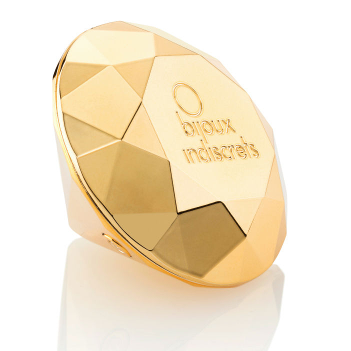 Vibrator Bijoux placat cu aur