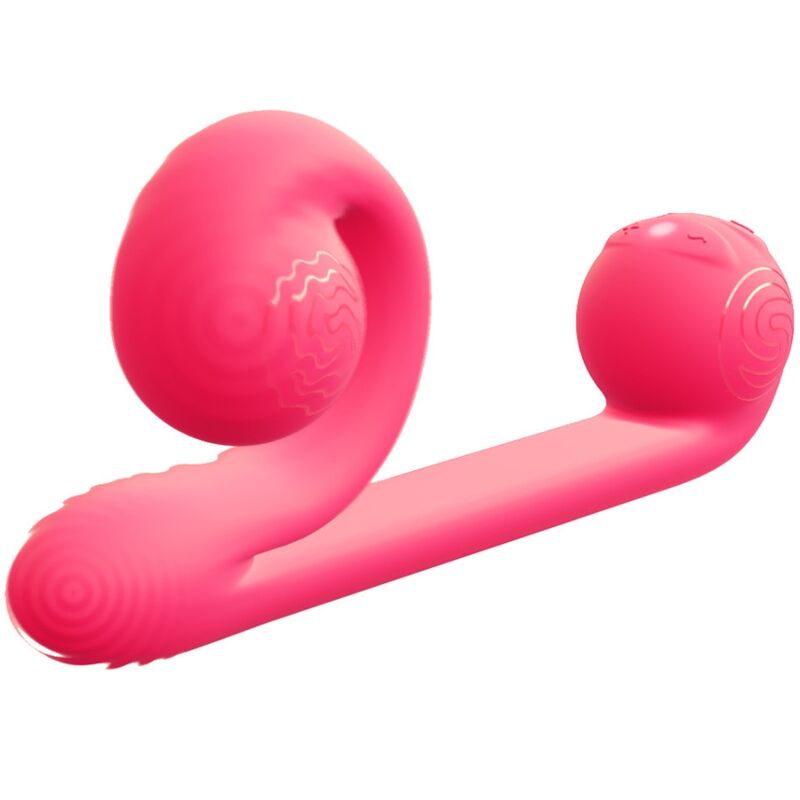 Vibrator cu actiuni multiple Snail Vibe roz