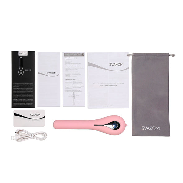 Vibrator cu camera Siime Eye Roz