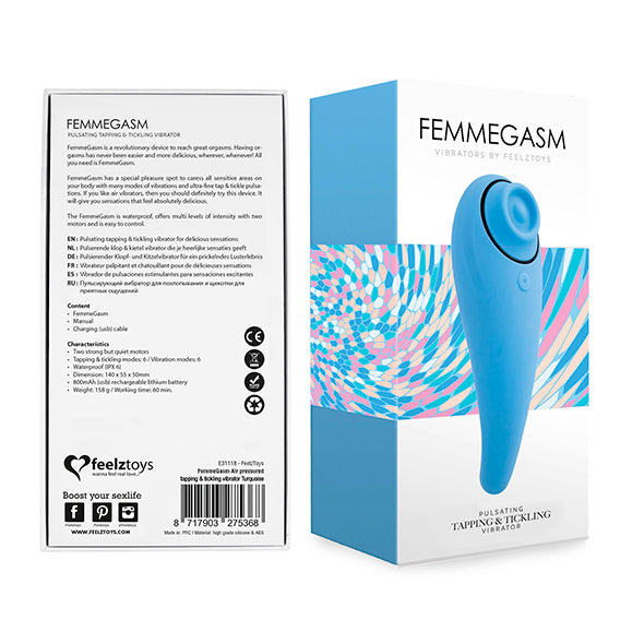 Vibrator Femmegasm Albastru