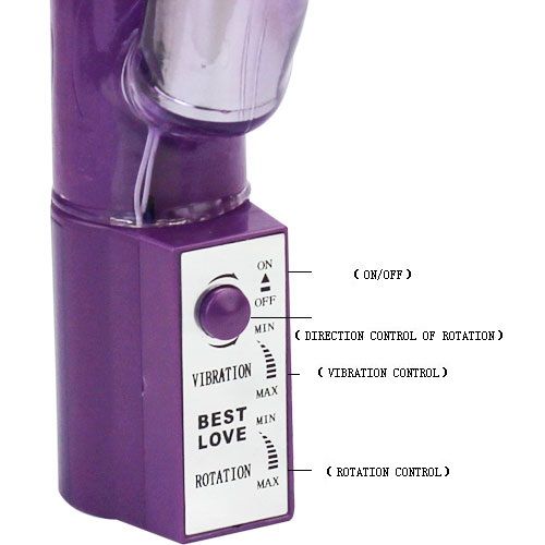 Vibrator iepure violet