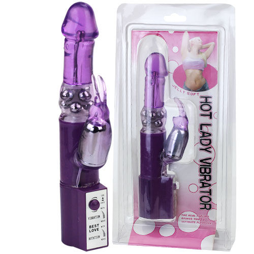 Vibrator iepure violet