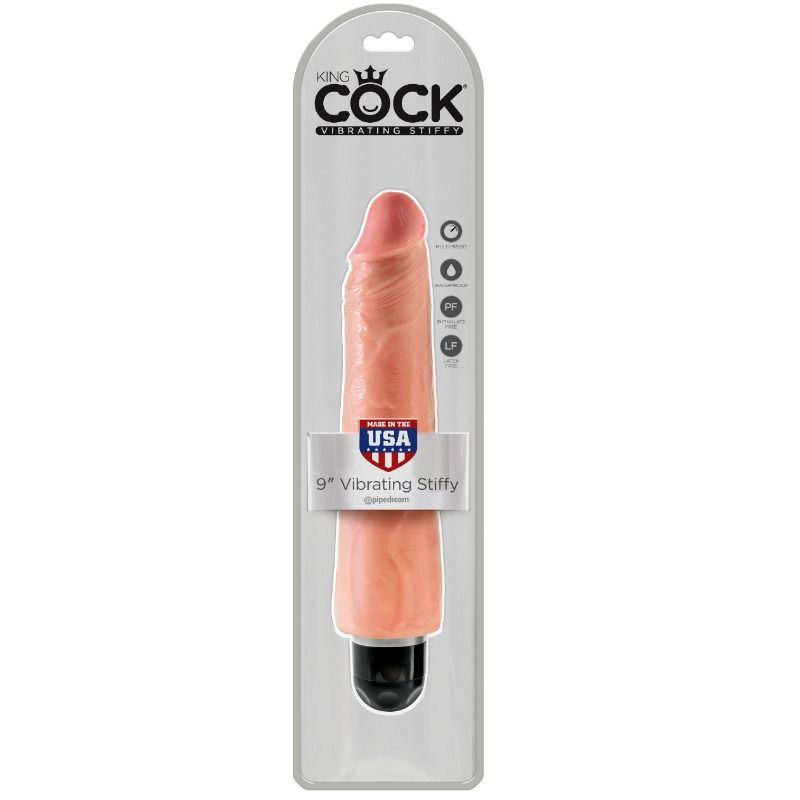 Vibrator King Cock 23 cm Bej