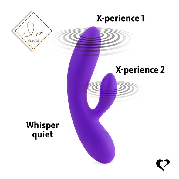 Vibrator Lea Rabbit Purple