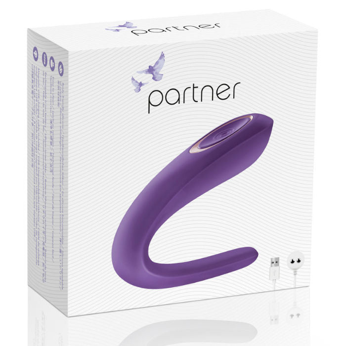 Vibrator Partner cu stimulare dubla