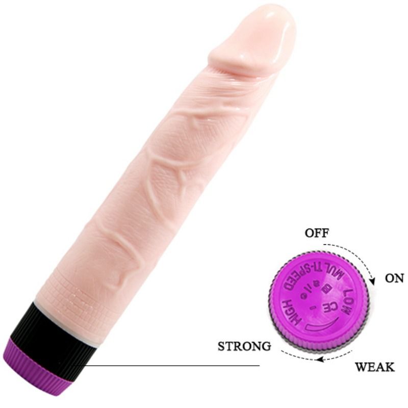 Vibrator realistic 21.5cm