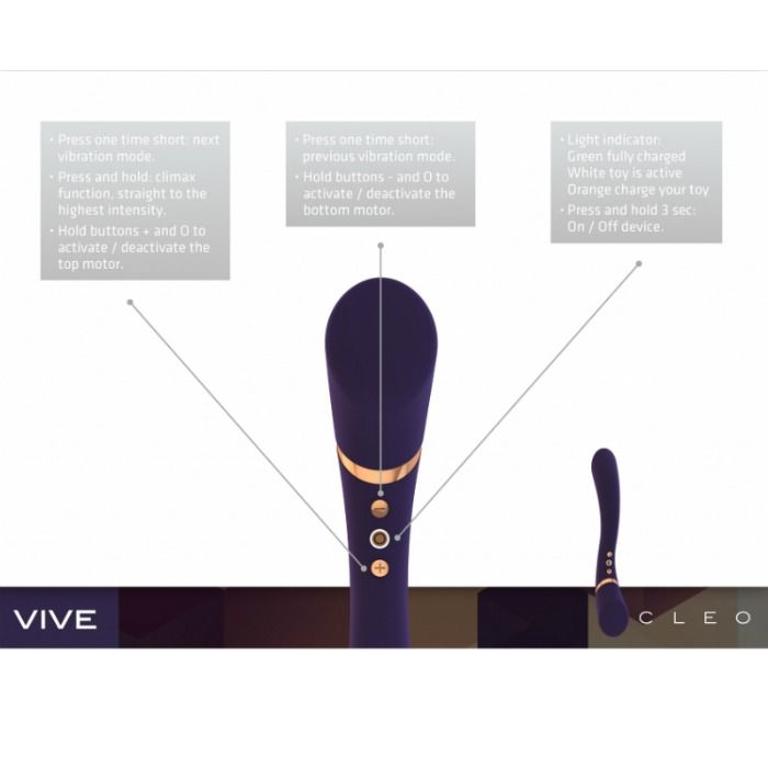 Vibrator Vive Cleo Roz